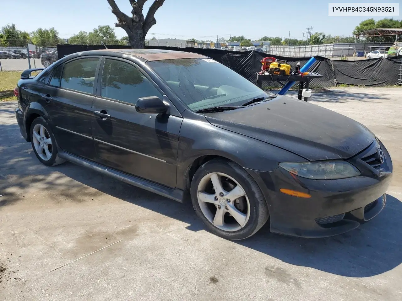 2004 Mazda 6 I VIN: 1YVHP84C345N93521 Lot: 53473165