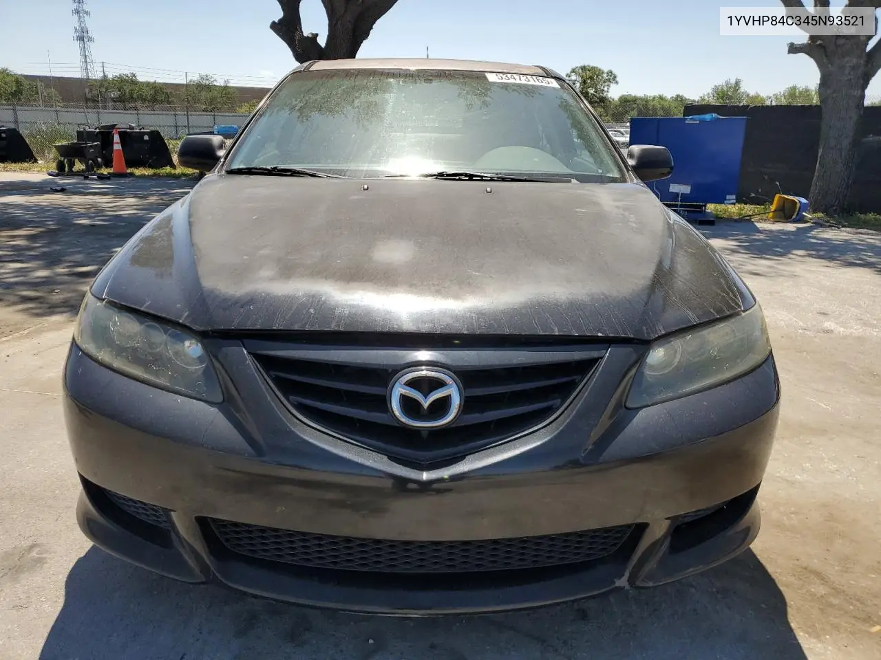2004 Mazda 6 I VIN: 1YVHP84C345N93521 Lot: 53473165