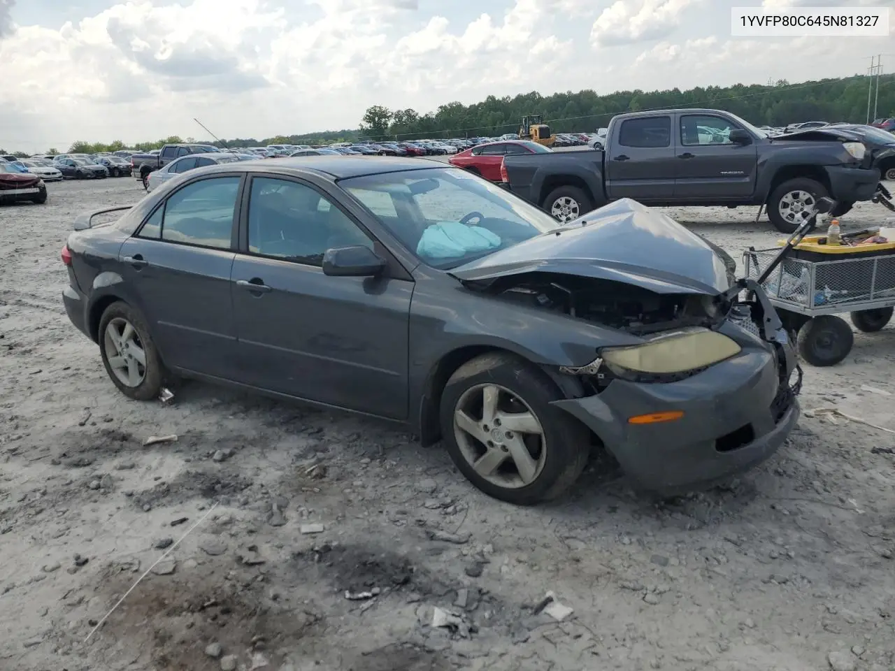 2004 Mazda 6 I VIN: 1YVFP80C645N81327 Lot: 53787395