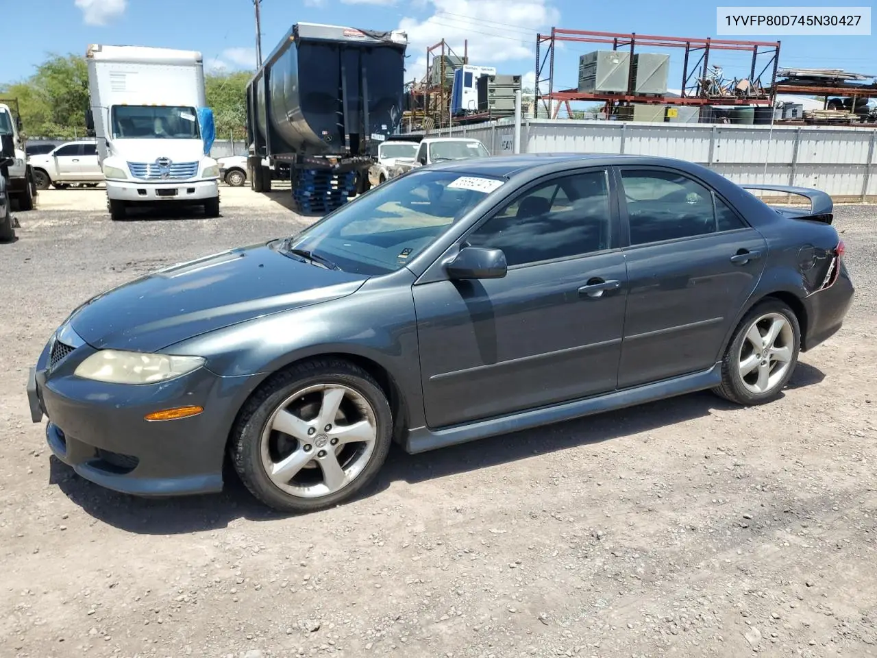2004 Mazda 6 S VIN: 1YVFP80D745N30427 Lot: 56692475