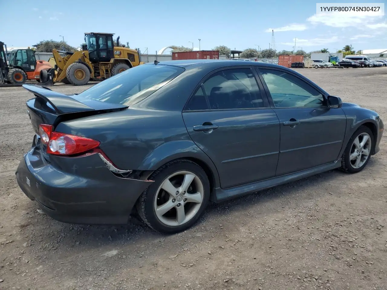 2004 Mazda 6 S VIN: 1YVFP80D745N30427 Lot: 56692475