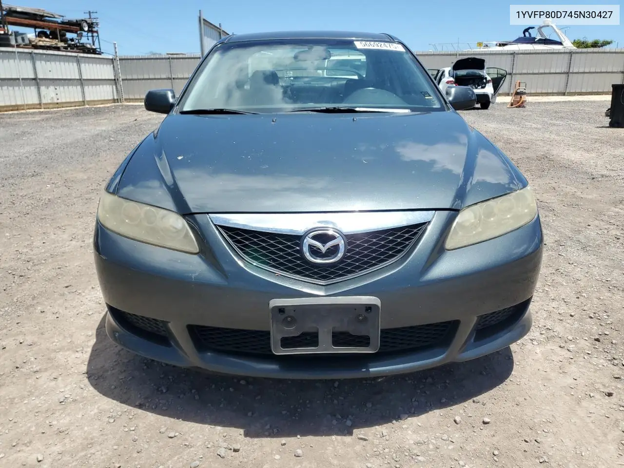 2004 Mazda 6 S VIN: 1YVFP80D745N30427 Lot: 56692475