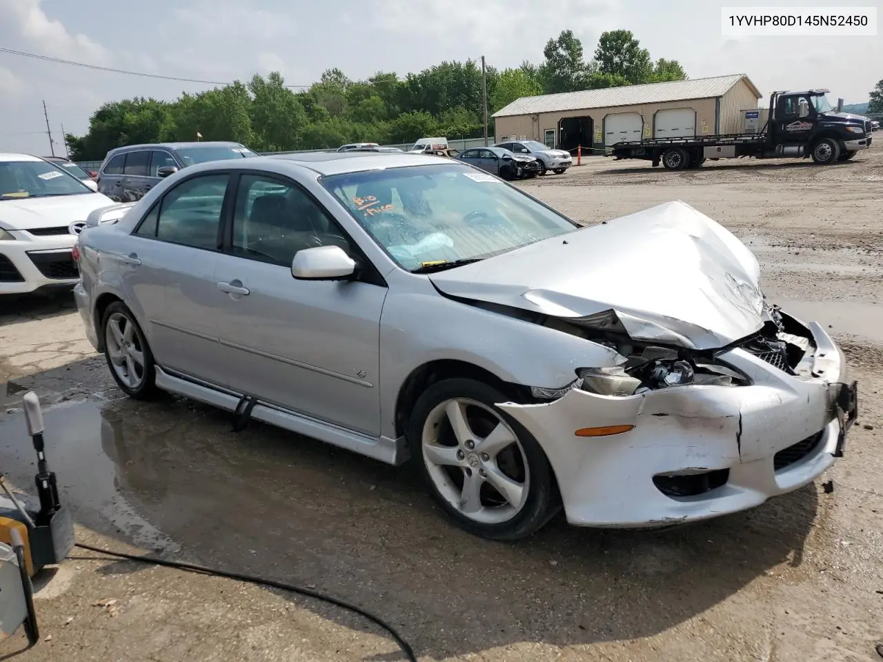 2004 Mazda 6 S VIN: 1YVHP80D145N52450 Lot: 59902205