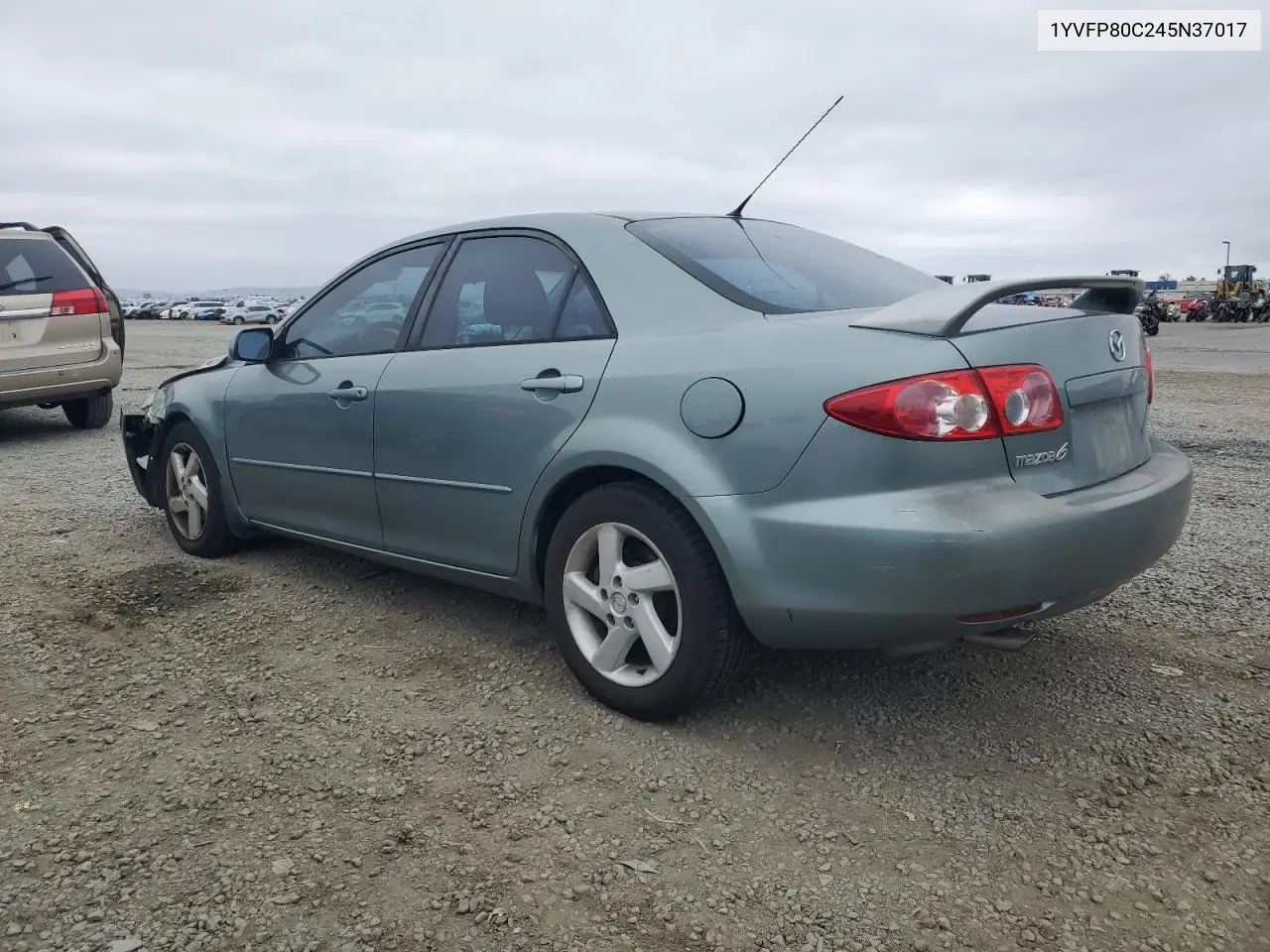 2004 Mazda 6 I VIN: 1YVFP80C245N37017 Lot: 59906965