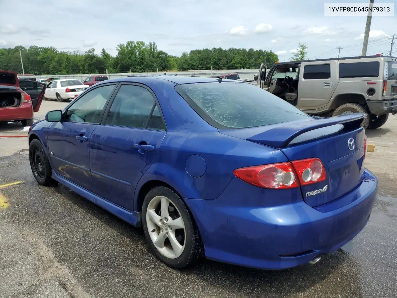 2004 Mazda 6 S VIN: 1YVFP80D645N79313 Lot: 60272185