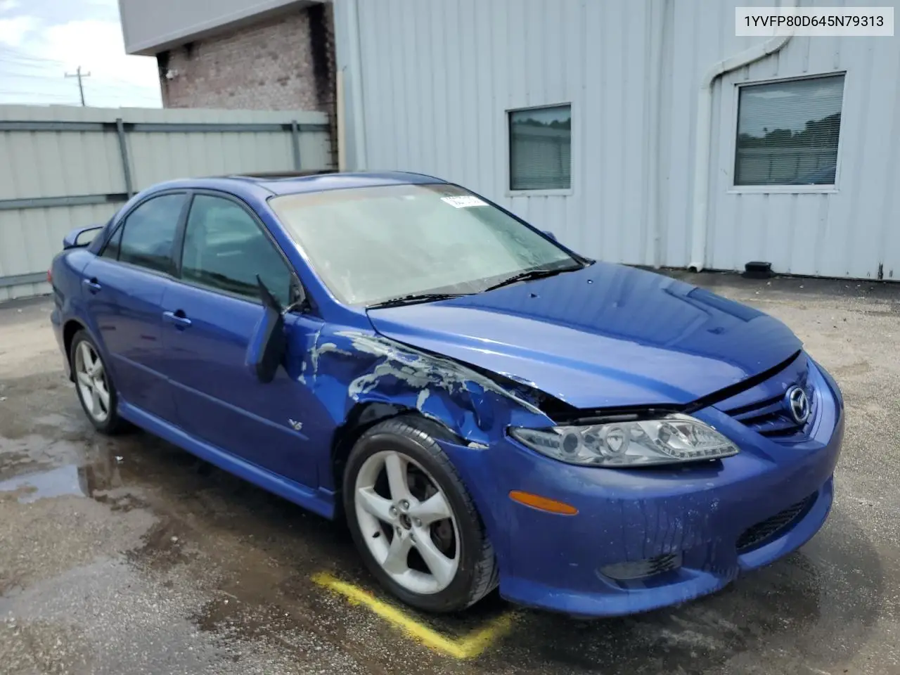 2004 Mazda 6 S VIN: 1YVFP80D645N79313 Lot: 60272185