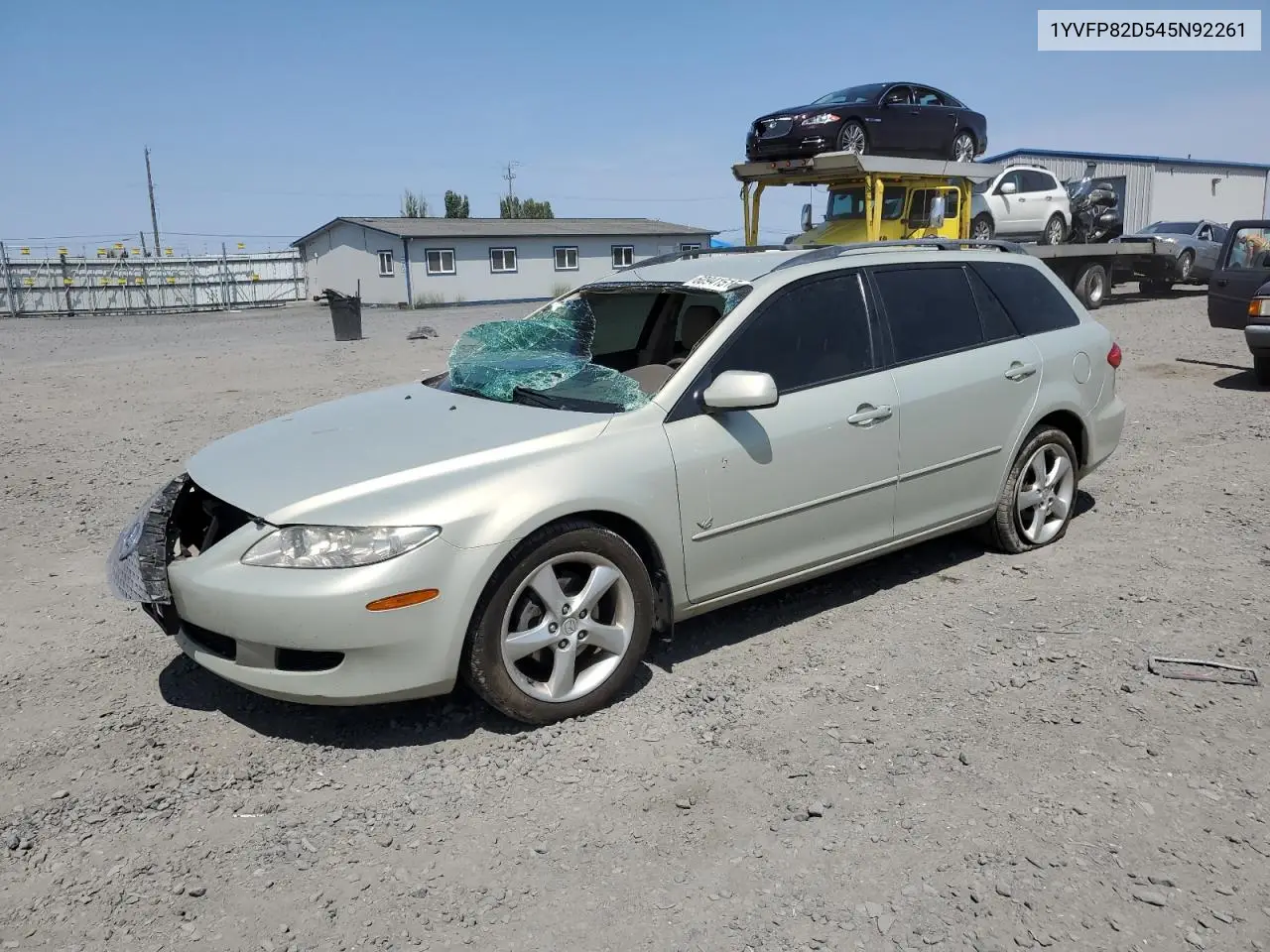 2004 Mazda 6 S VIN: 1YVFP82D545N92261 Lot: 60941515