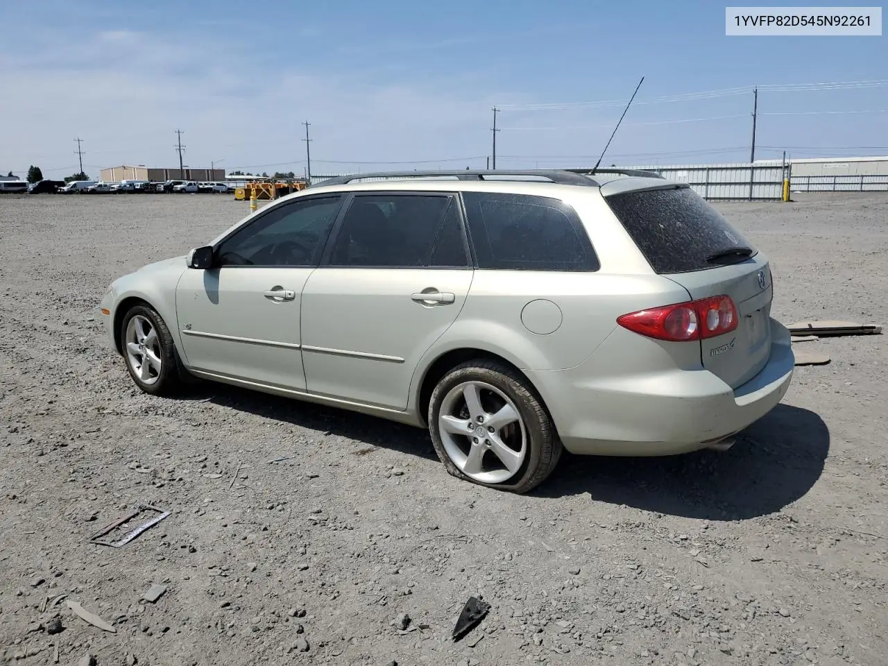 2004 Mazda 6 S VIN: 1YVFP82D545N92261 Lot: 60941515