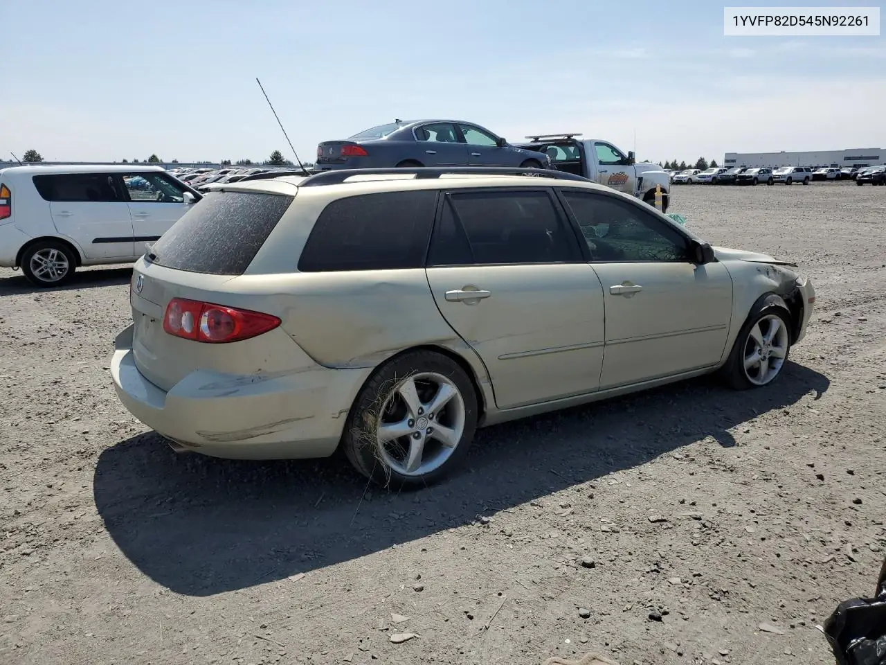 2004 Mazda 6 S VIN: 1YVFP82D545N92261 Lot: 60941515
