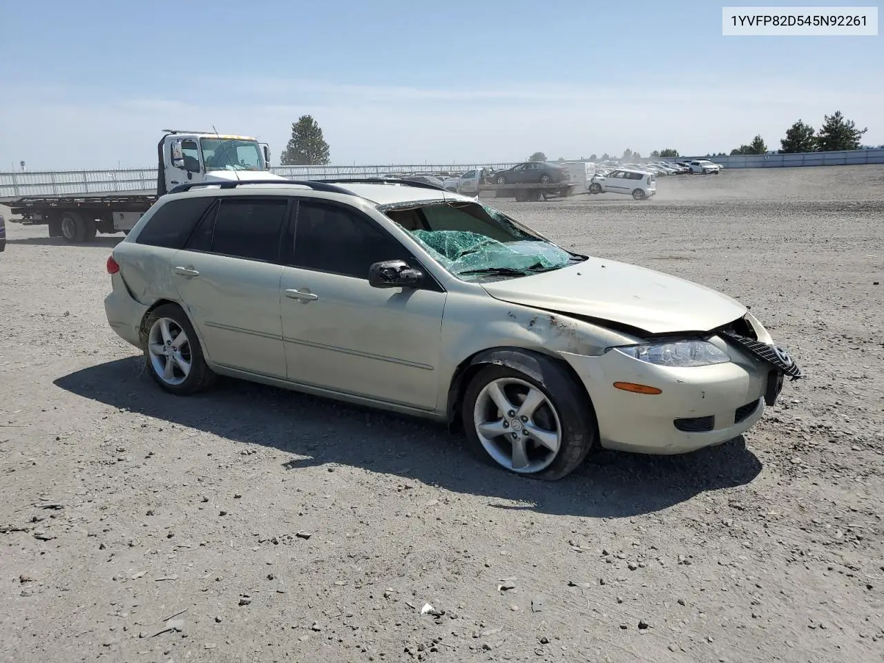 2004 Mazda 6 S VIN: 1YVFP82D545N92261 Lot: 60941515