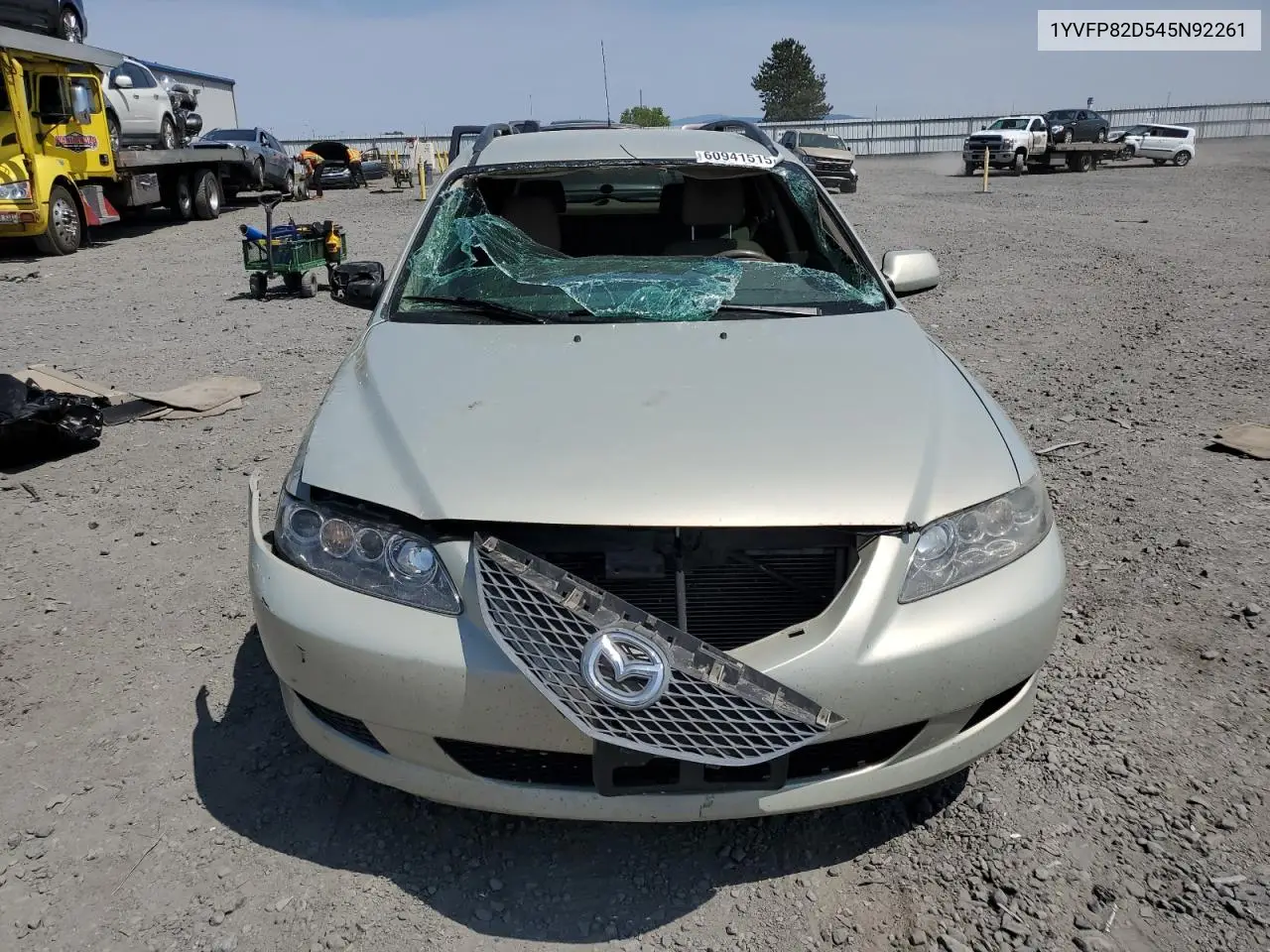 2004 Mazda 6 S VIN: 1YVFP82D545N92261 Lot: 60941515