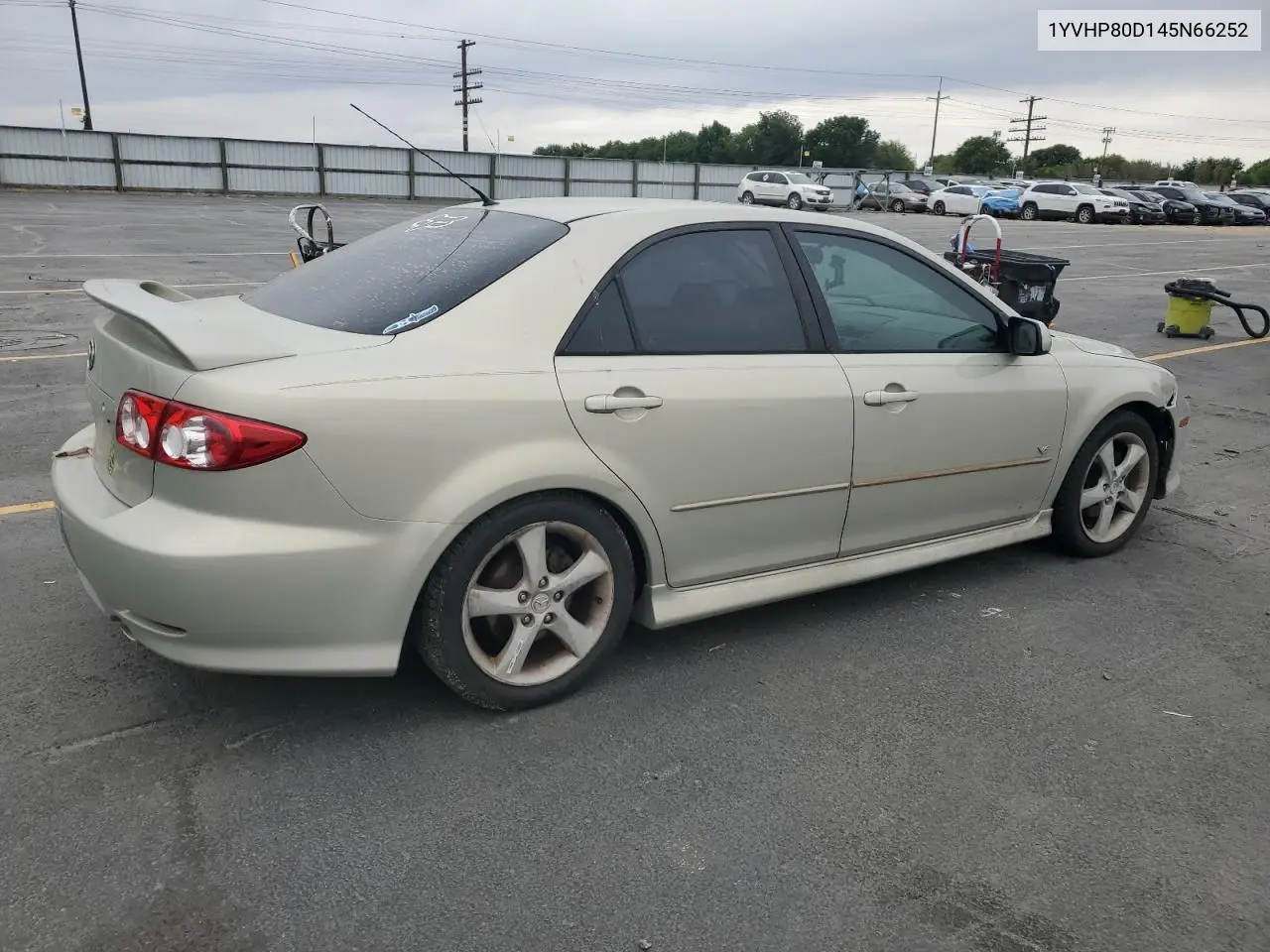 2004 Mazda 6 S VIN: 1YVHP80D145N66252 Lot: 61656795