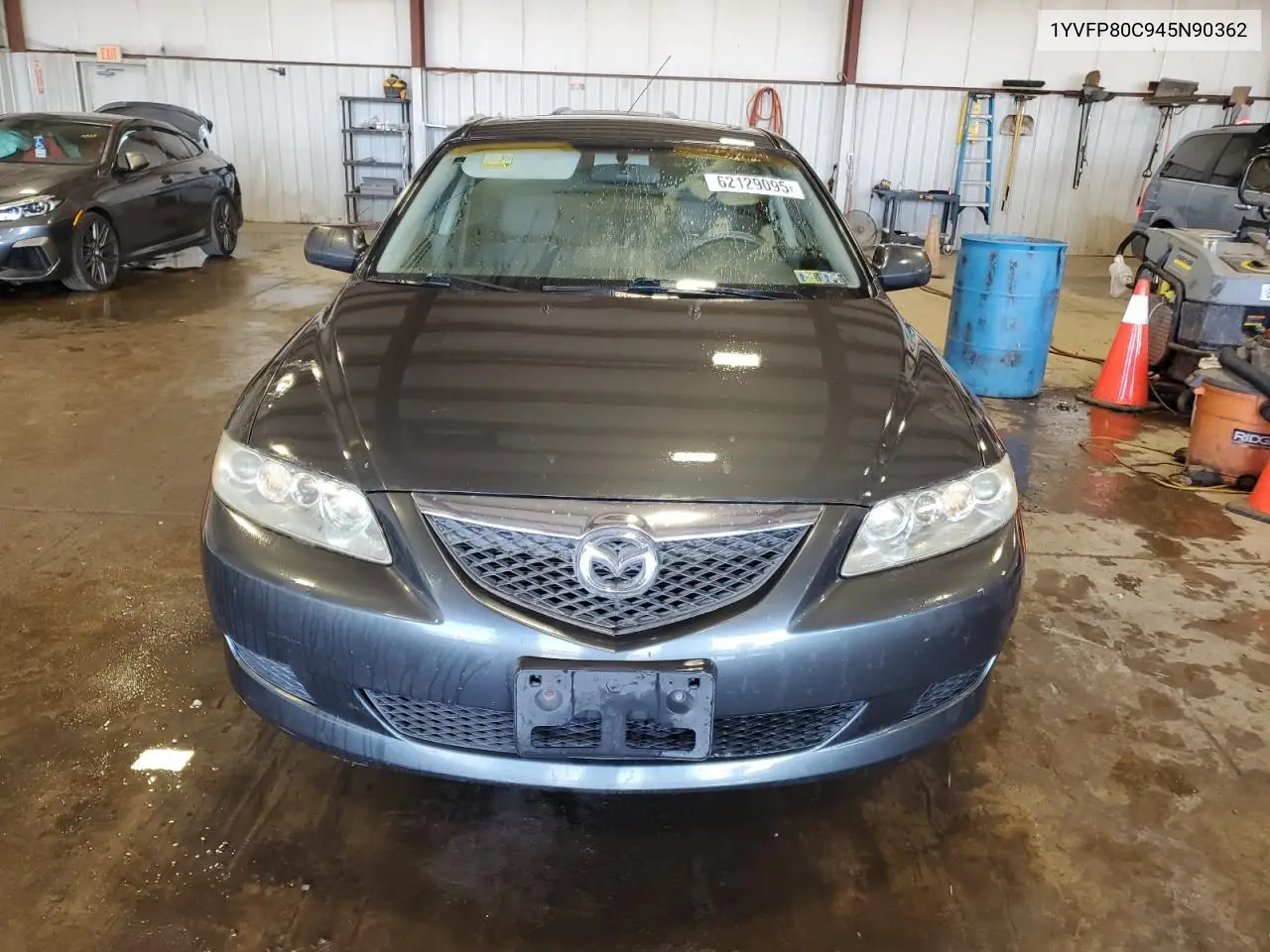 2004 Mazda 6 I VIN: 1YVFP80C945N90362 Lot: 62129095
