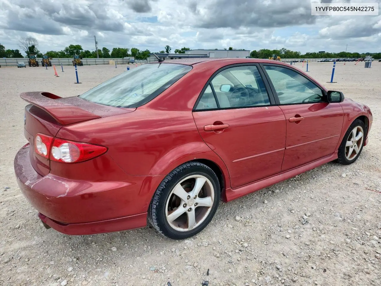 2004 Mazda 6 I VIN: 1YVFP80C545N42275 Lot: 63136395