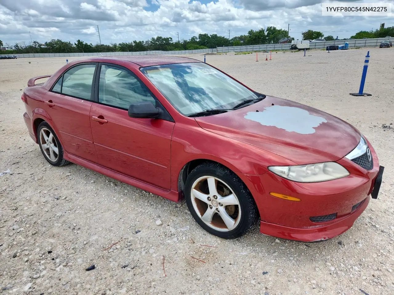 2004 Mazda 6 I VIN: 1YVFP80C545N42275 Lot: 63136395