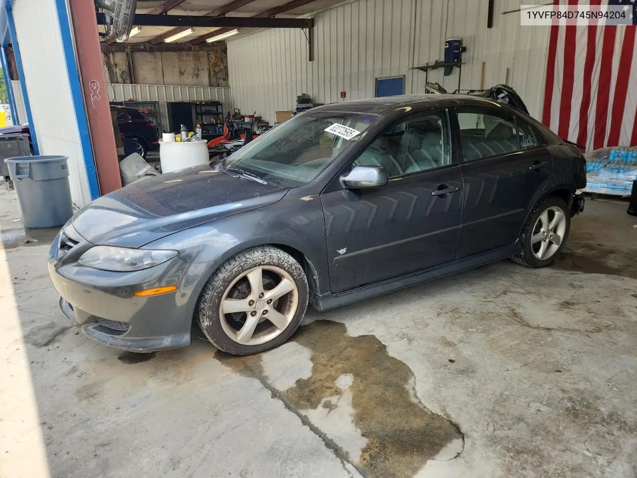 2004 Mazda 6 S VIN: 1YVFP84D745N94204 Lot: 63272595