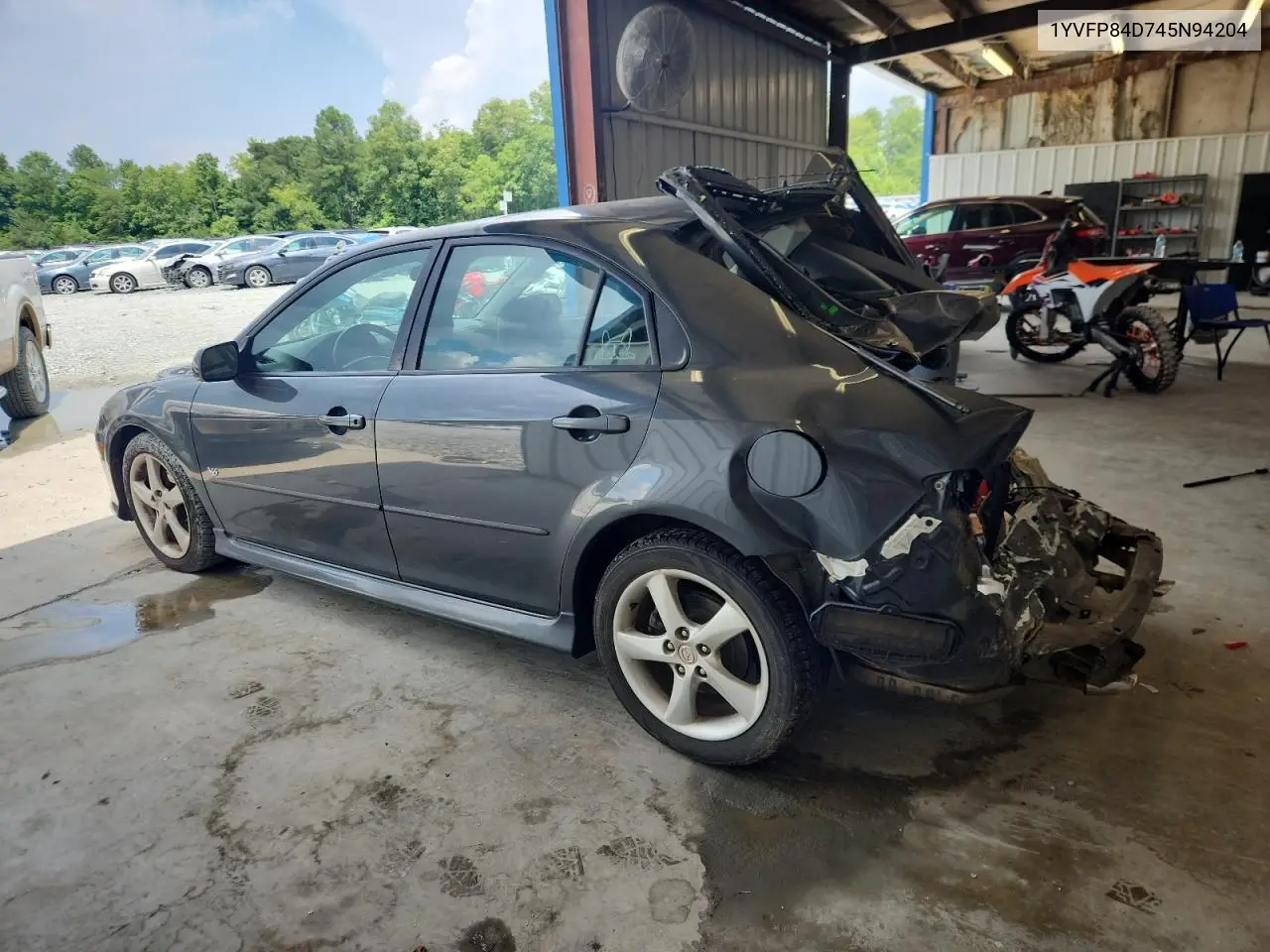 2004 Mazda 6 S VIN: 1YVFP84D745N94204 Lot: 63272595