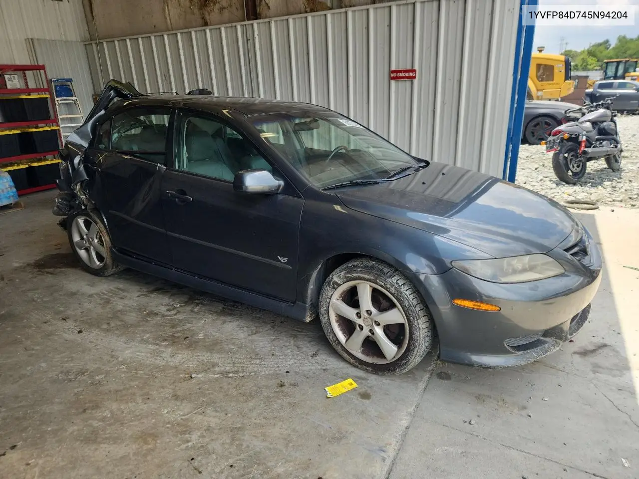 2004 Mazda 6 S VIN: 1YVFP84D745N94204 Lot: 63272595