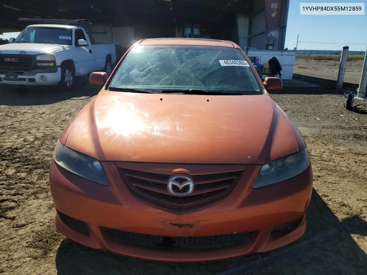 2005 Mazda 6 S VIN: 1YVHP84DX55M12859 Lot: 46340365