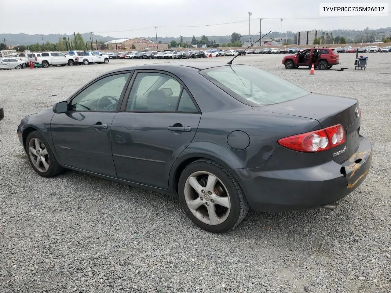 2005 Mazda 6 I VIN: 1YVFP80C755M26612 Lot: 53082945