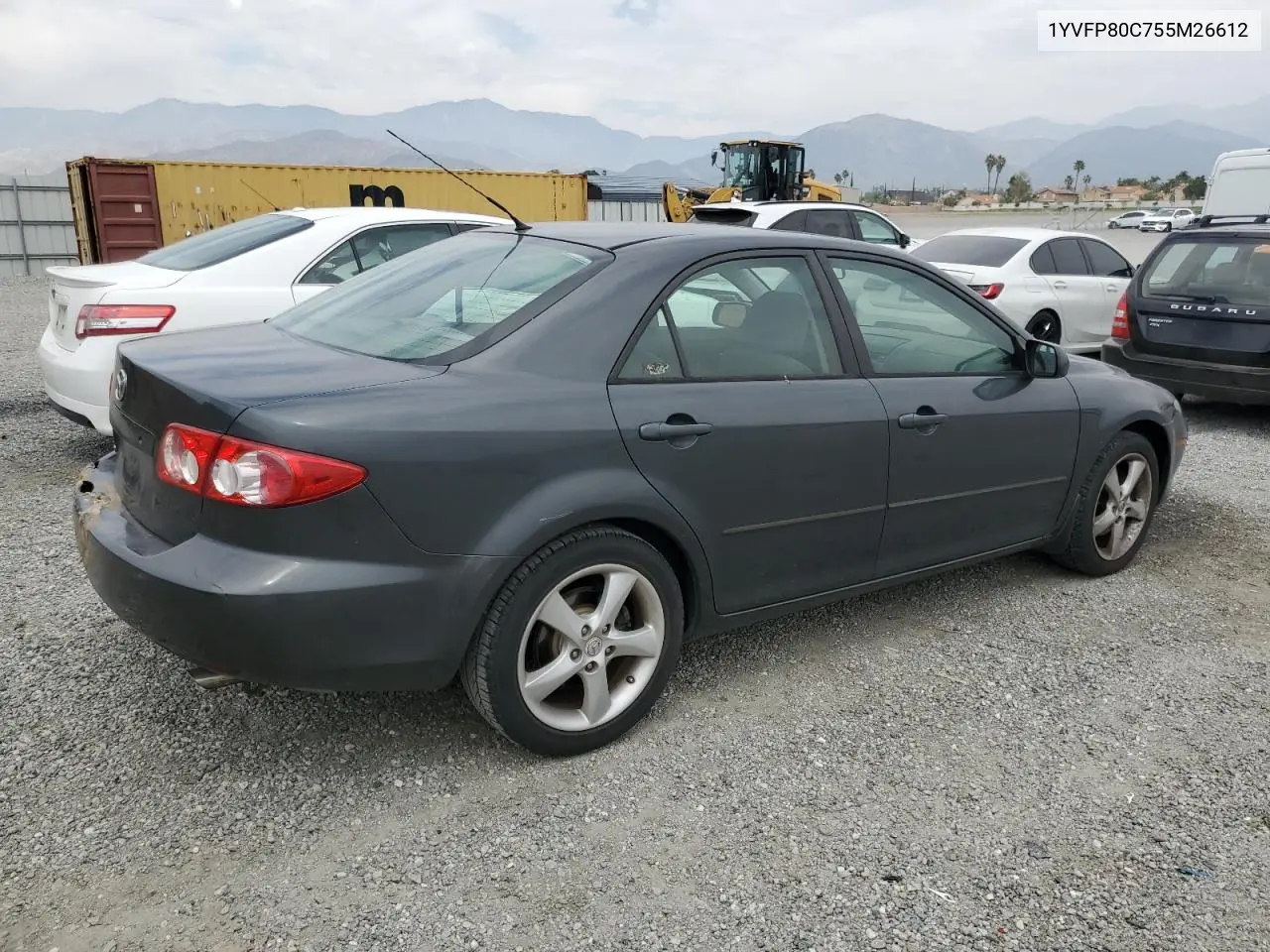2005 Mazda 6 I VIN: 1YVFP80C755M26612 Lot: 53082945