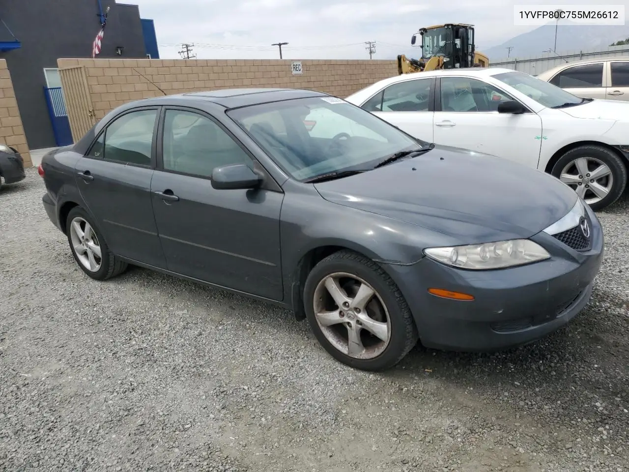 2005 Mazda 6 I VIN: 1YVFP80C755M26612 Lot: 53082945