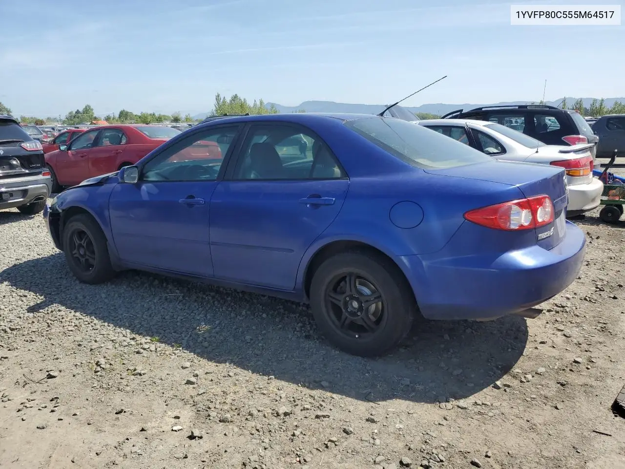 2005 Mazda 6 I VIN: 1YVFP80C555M64517 Lot: 54884805