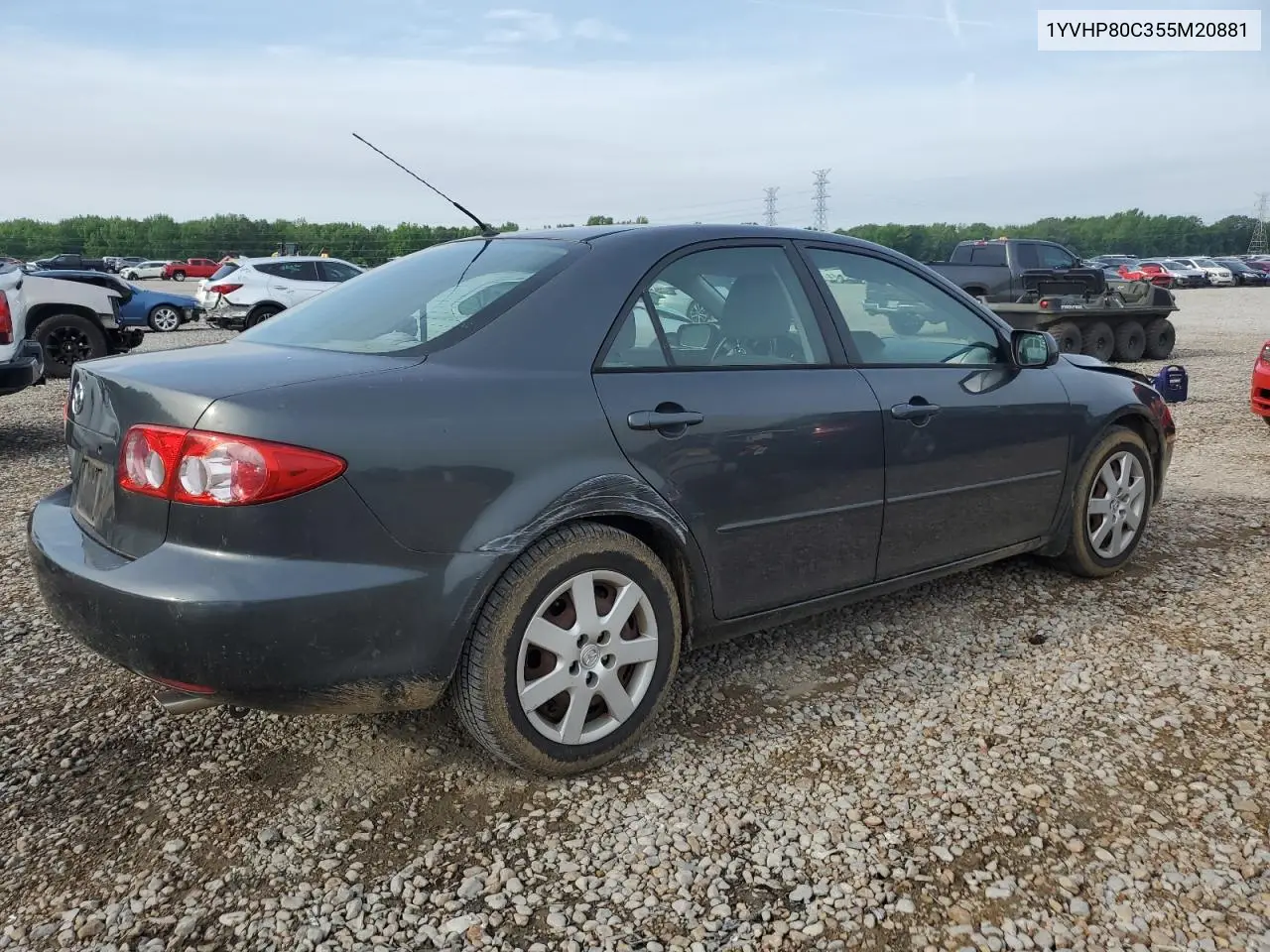 2005 Mazda 6 I VIN: 1YVHP80C355M20881 Lot: 55109515