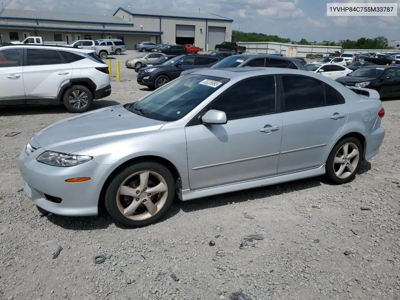2005 Mazda 6 I VIN: 1YVHP84C755M33787 Lot: 55226995