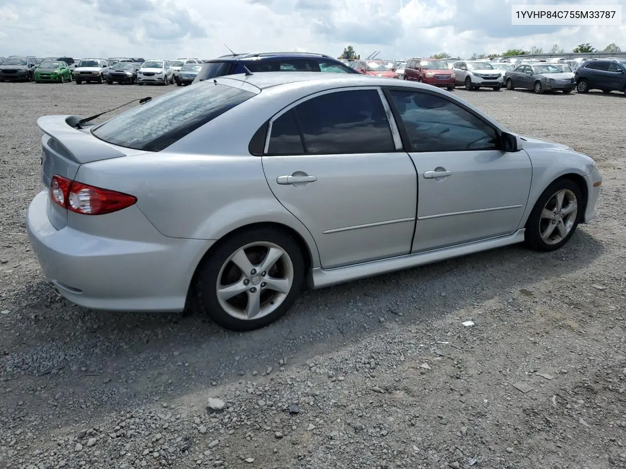 2005 Mazda 6 I VIN: 1YVHP84C755M33787 Lot: 55226995