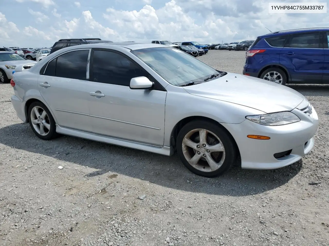 2005 Mazda 6 I VIN: 1YVHP84C755M33787 Lot: 55226995