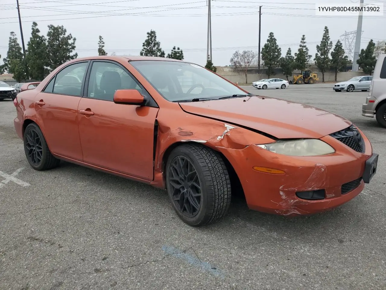 2005 Mazda 6 S VIN: 1YVHP80D455M13902 Lot: 55393365