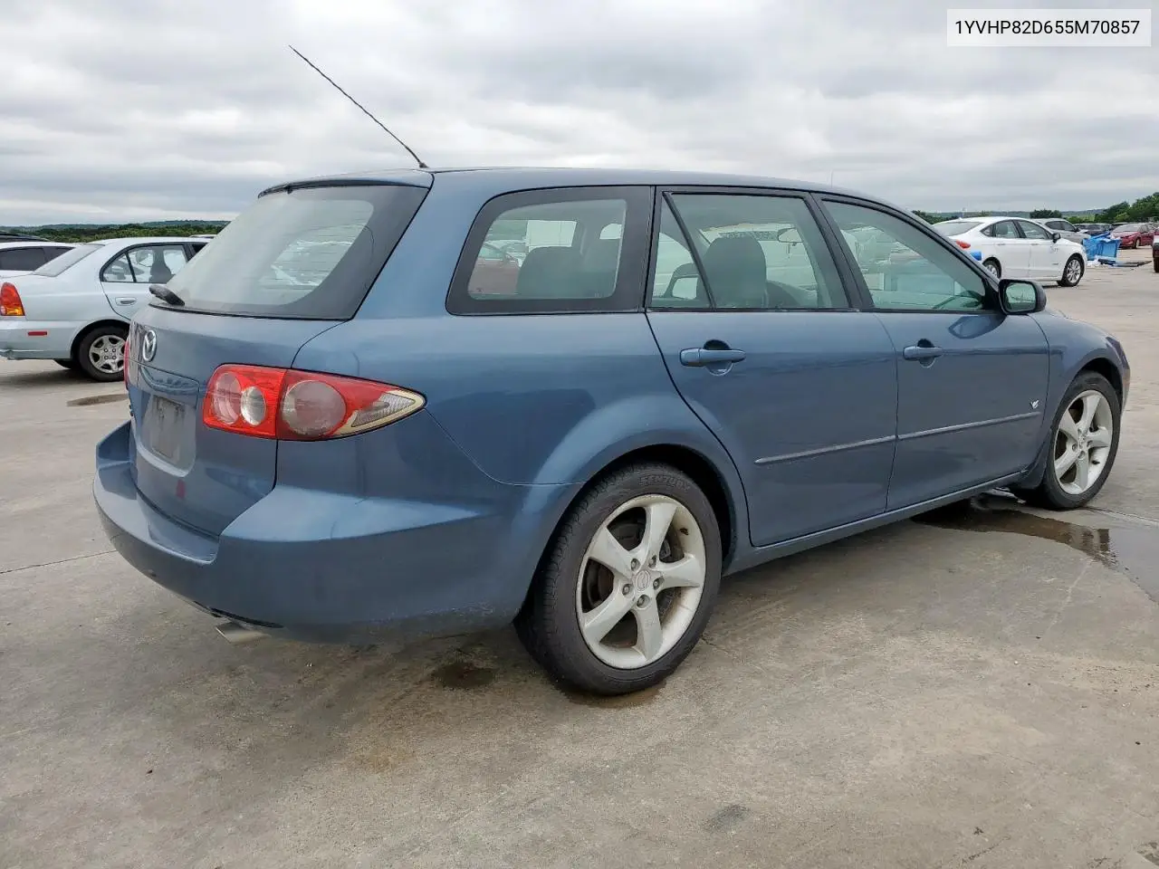 2005 Mazda 6 S VIN: 1YVHP82D655M70857 Lot: 55914635