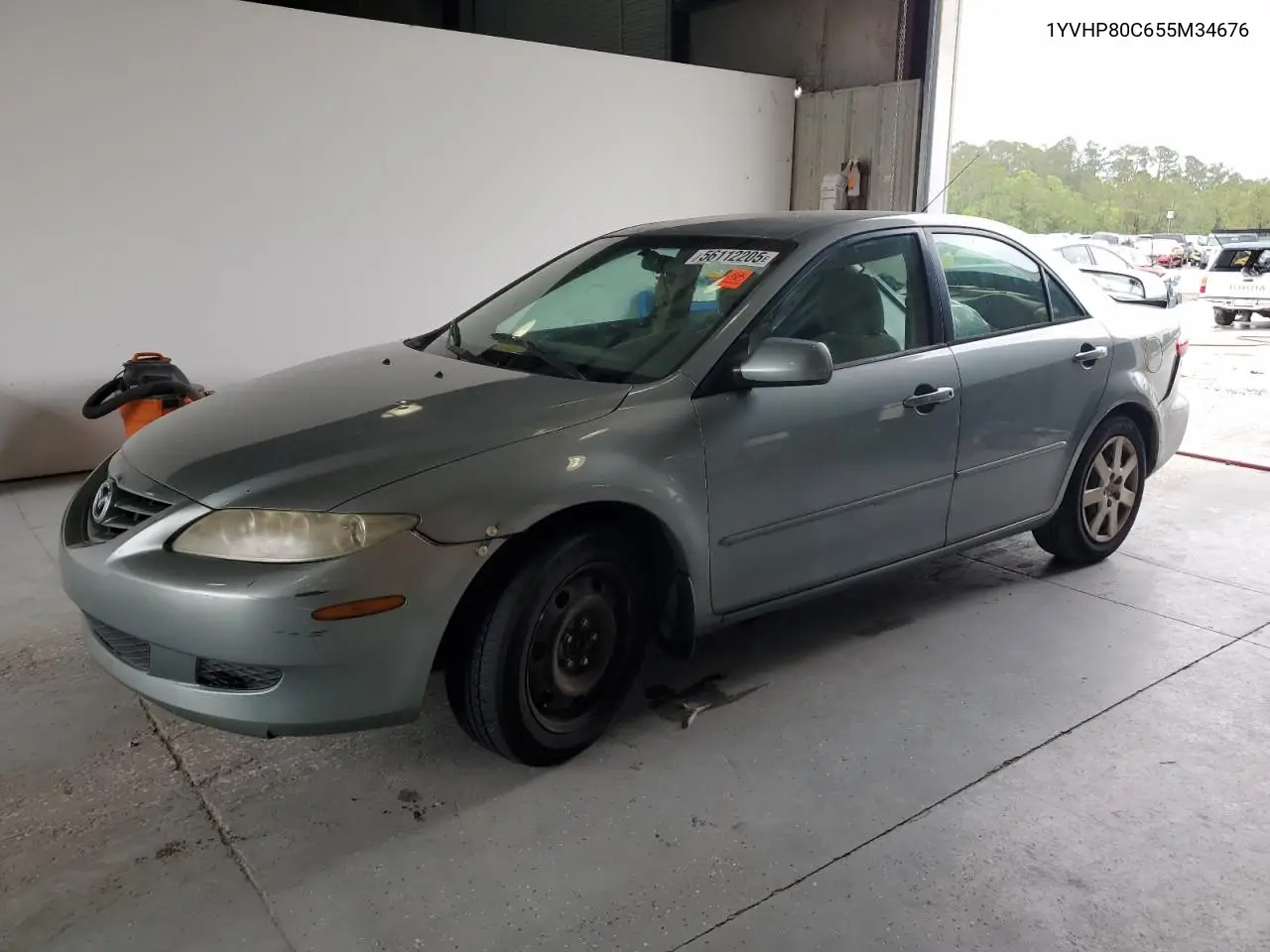 2005 Mazda 6 I VIN: 1YVHP80C655M34676 Lot: 56112205
