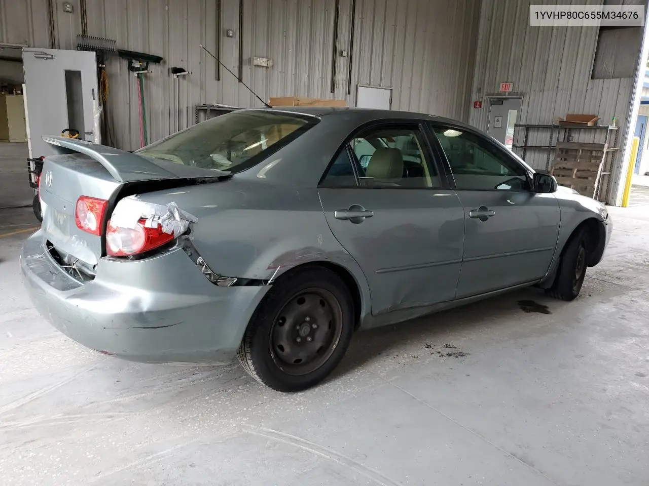 2005 Mazda 6 I VIN: 1YVHP80C655M34676 Lot: 56112205