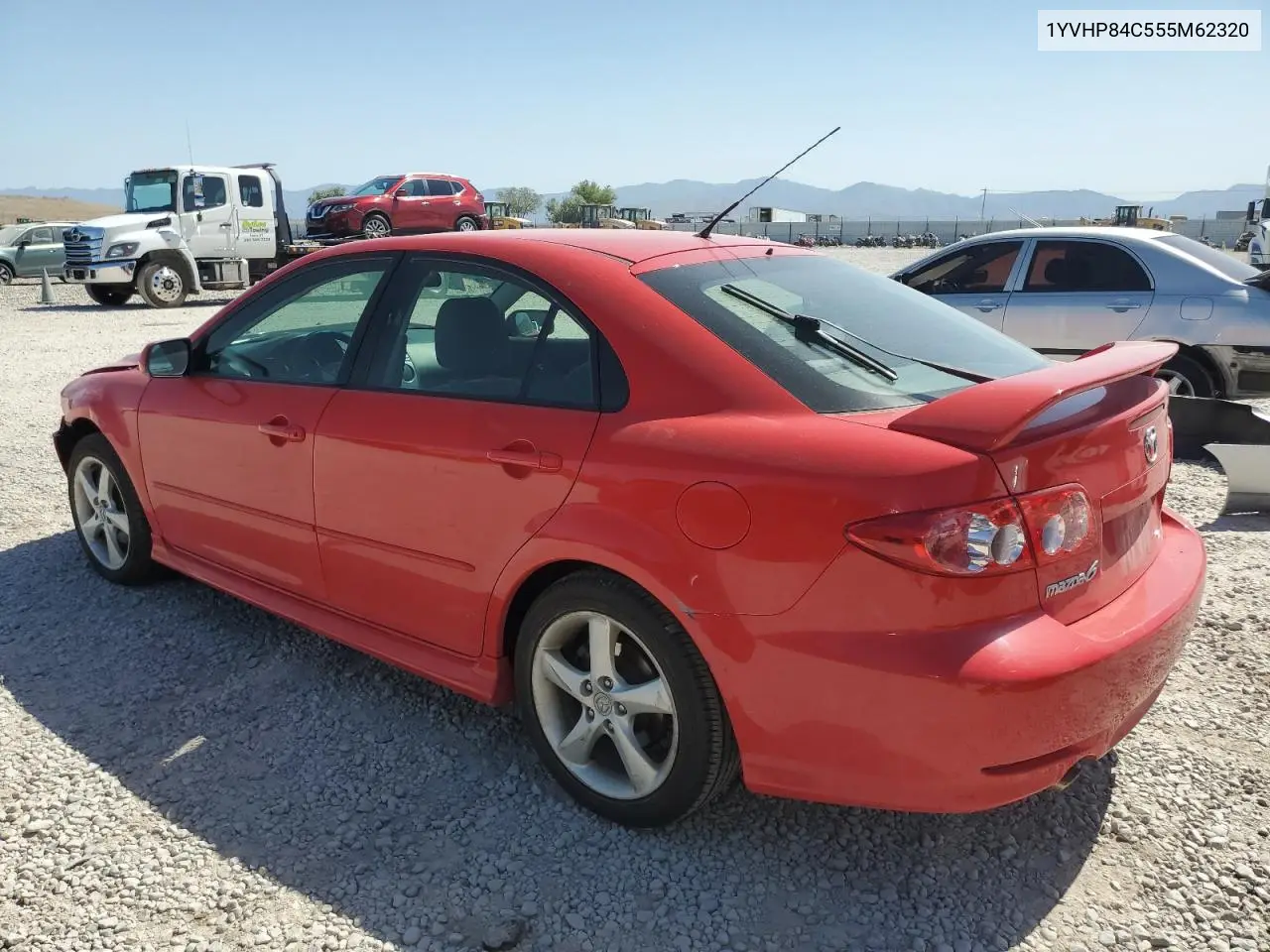 2005 Mazda 6 I VIN: 1YVHP84C555M62320 Lot: 59404395