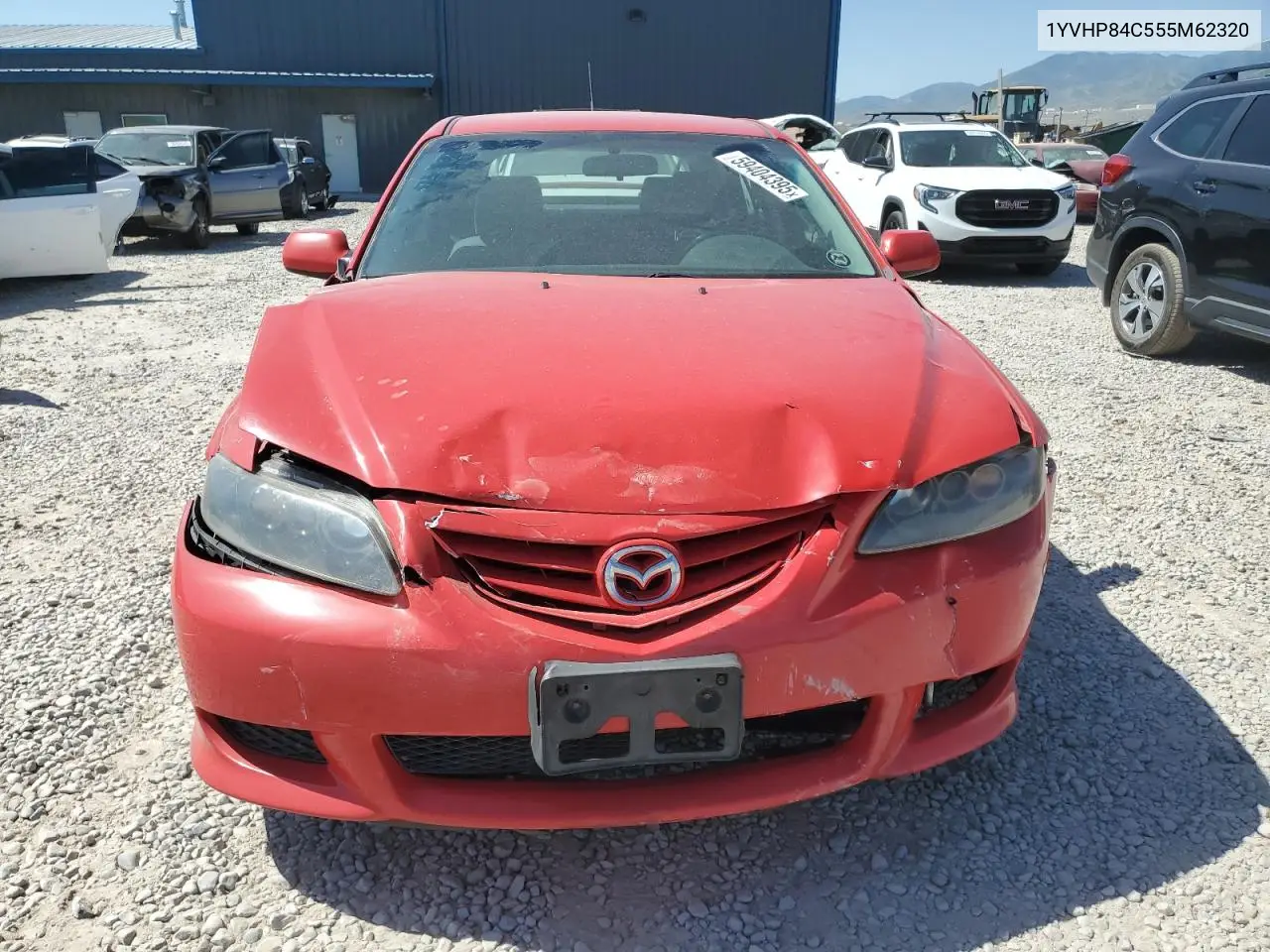 2005 Mazda 6 I VIN: 1YVHP84C555M62320 Lot: 59404395