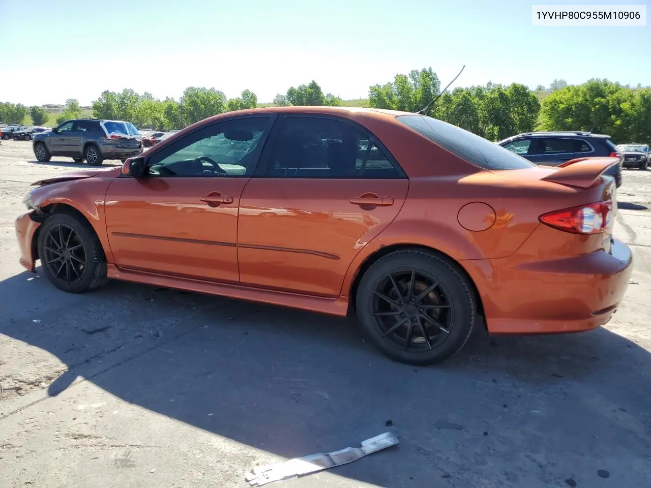 2005 Mazda 6 I VIN: 1YVHP80C955M10906 Lot: 59528135