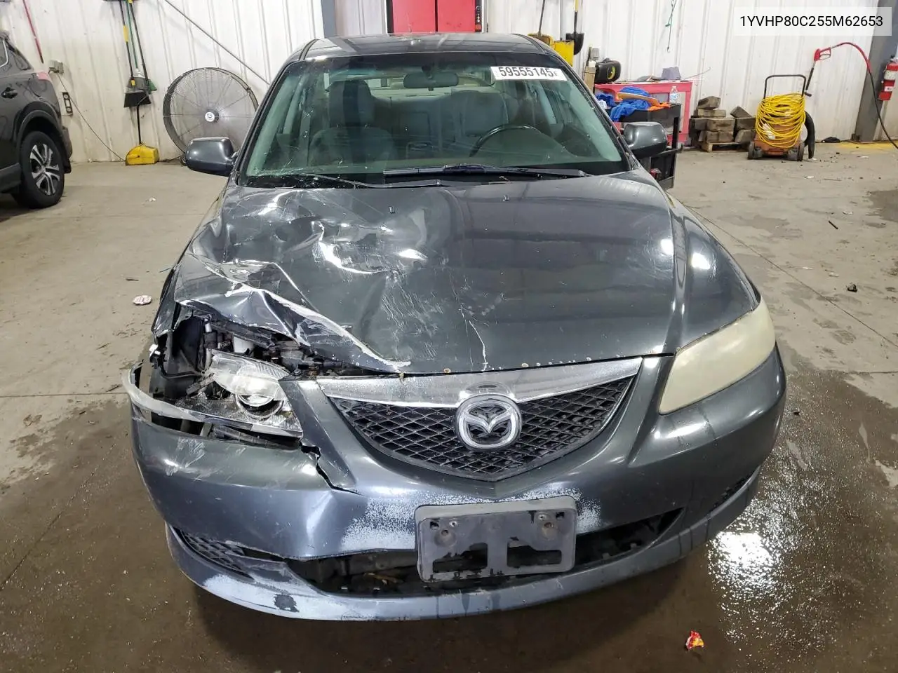 2005 Mazda 6 I VIN: 1YVHP80C255M62653 Lot: 59555145