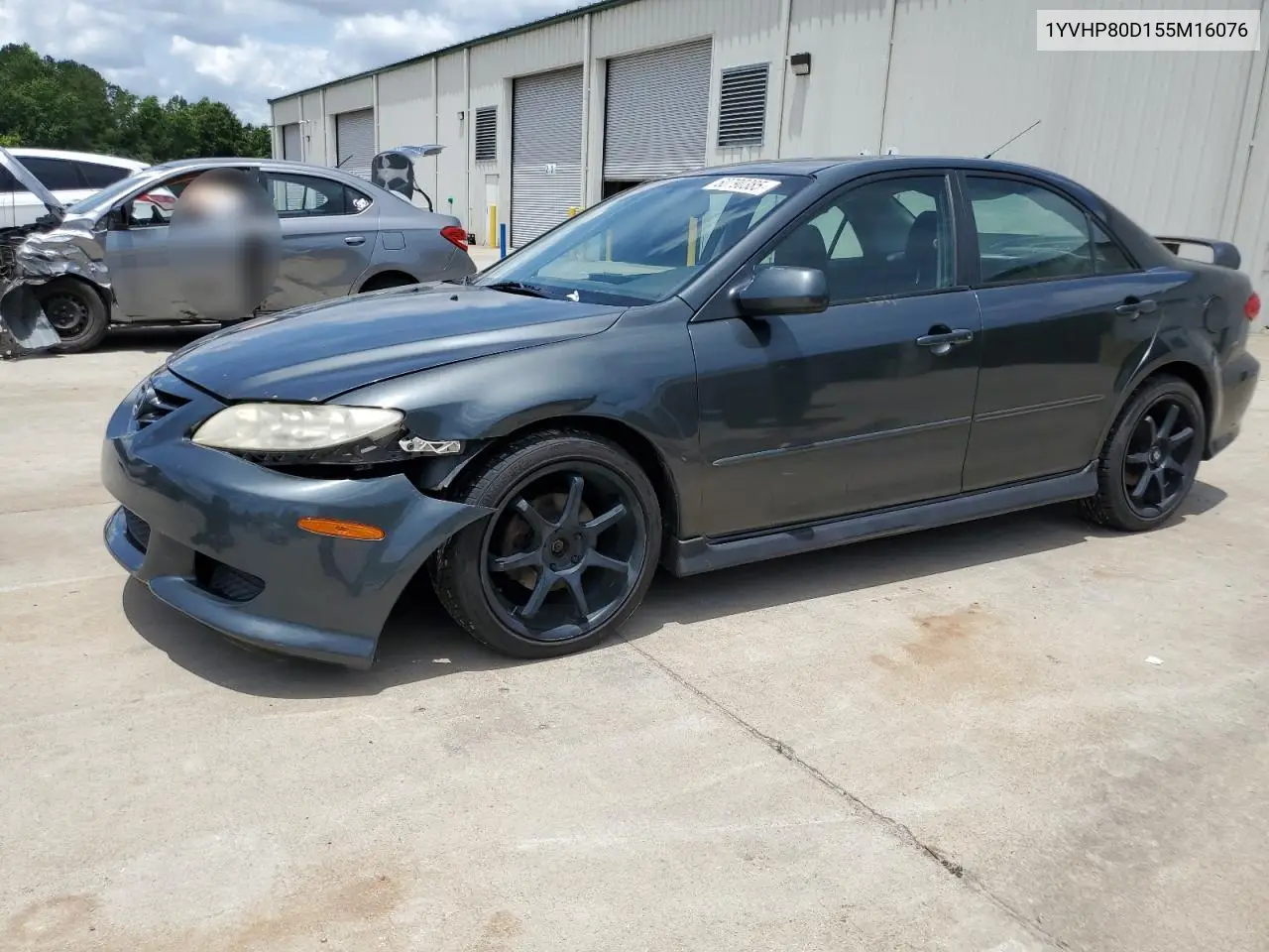 2005 Mazda 6 S VIN: 1YVHP80D155M16076 Lot: 60790385