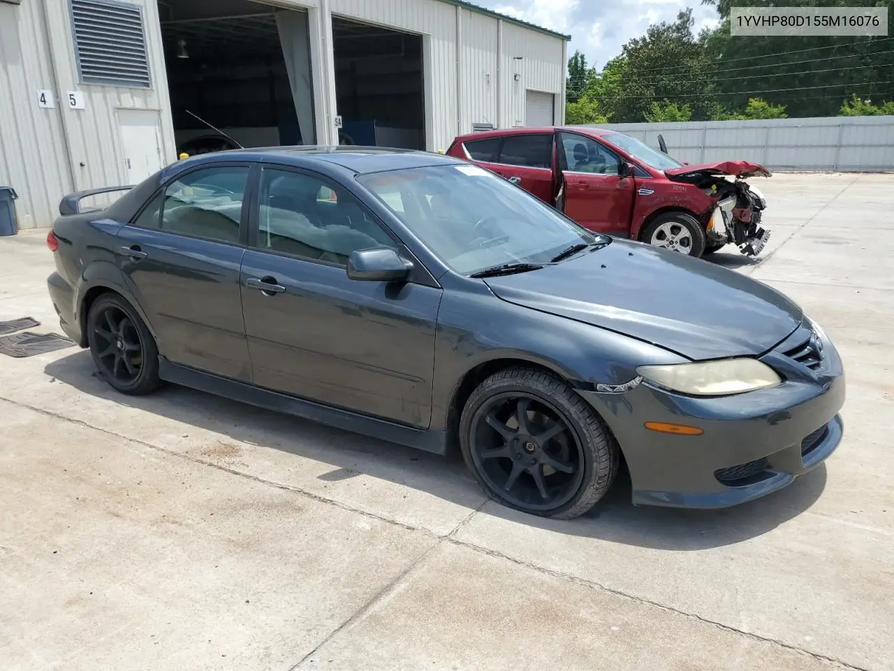 2005 Mazda 6 S VIN: 1YVHP80D155M16076 Lot: 60790385