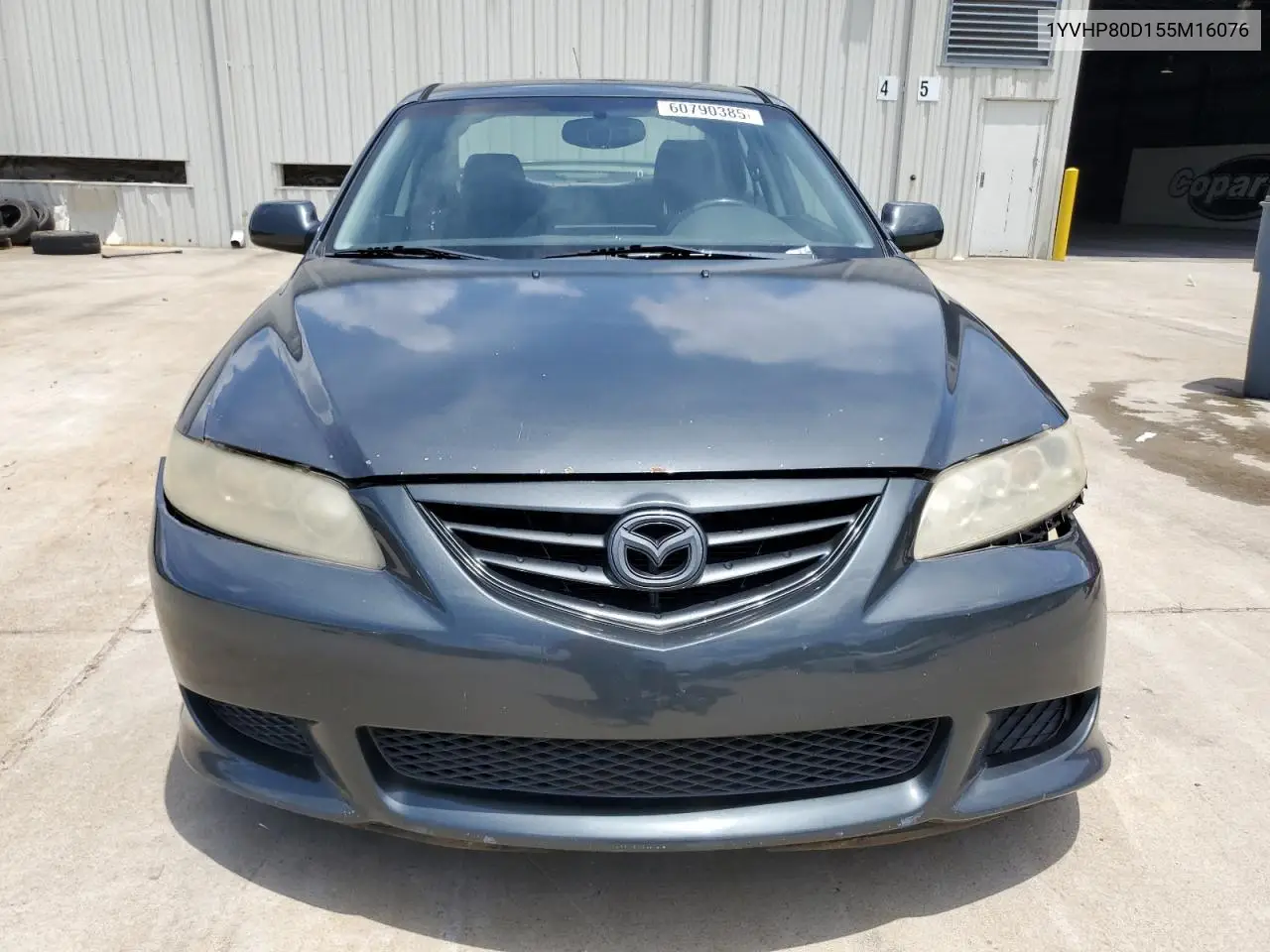 2005 Mazda 6 S VIN: 1YVHP80D155M16076 Lot: 60790385