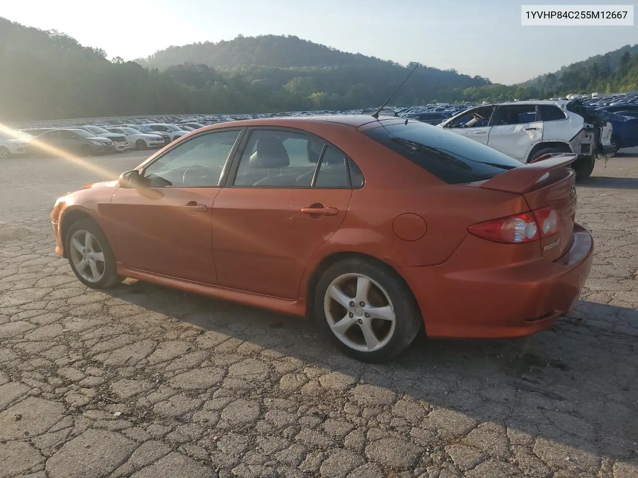 2005 Mazda 6 I VIN: 1YVHP84C255M12667 Lot: 61763115