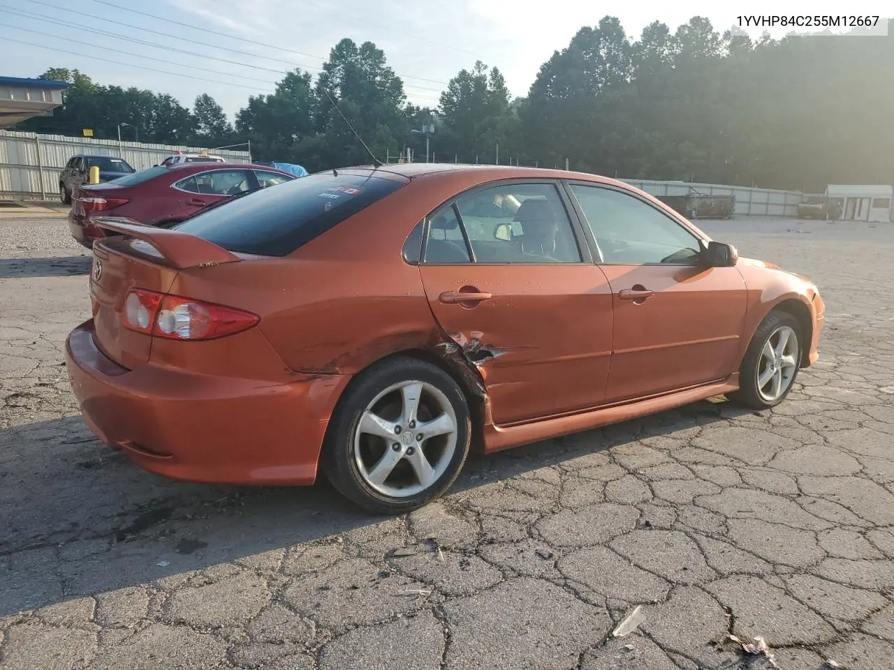 2005 Mazda 6 I VIN: 1YVHP84C255M12667 Lot: 61763115