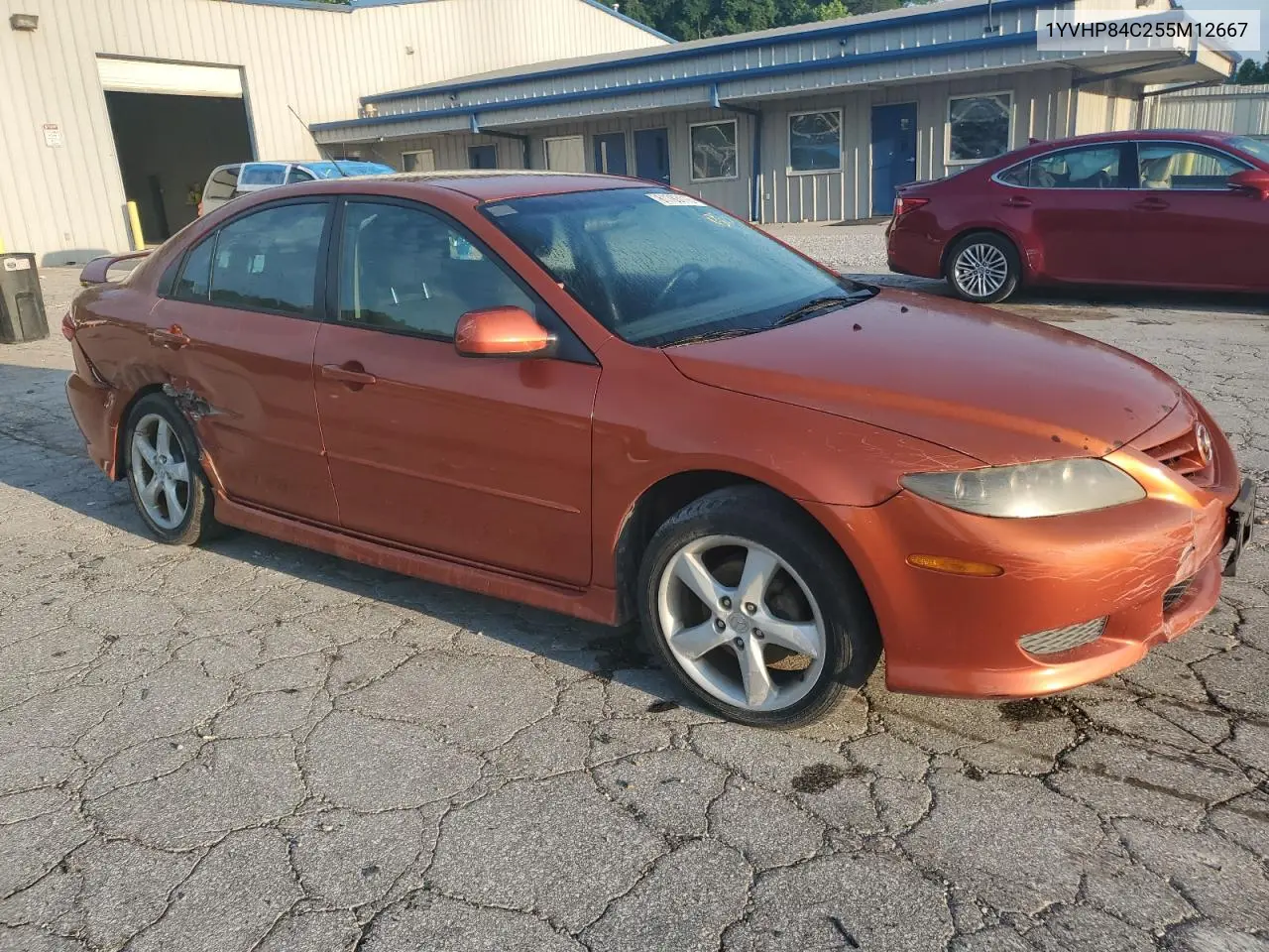 2005 Mazda 6 I VIN: 1YVHP84C255M12667 Lot: 61763115
