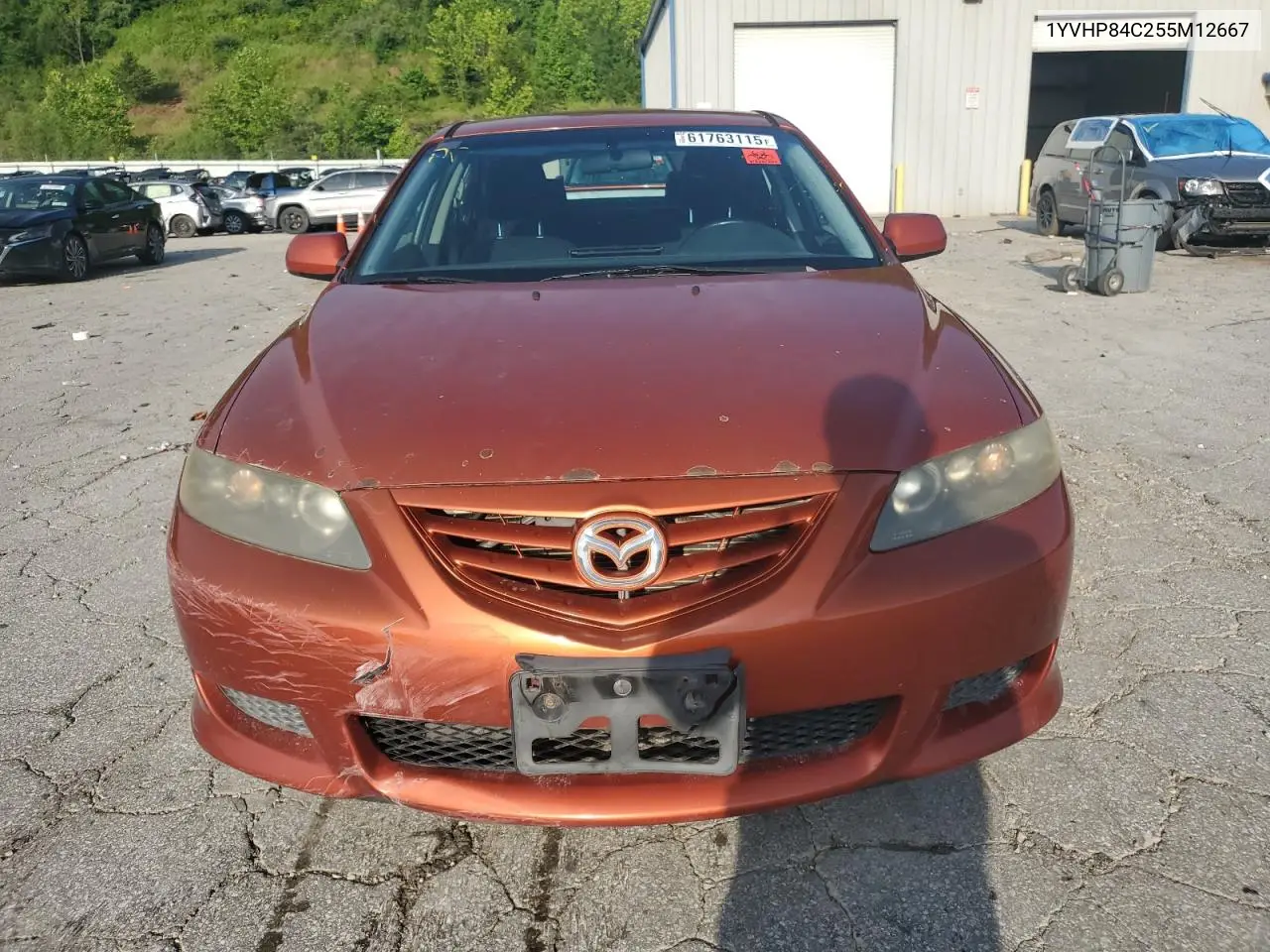 2005 Mazda 6 I VIN: 1YVHP84C255M12667 Lot: 61763115