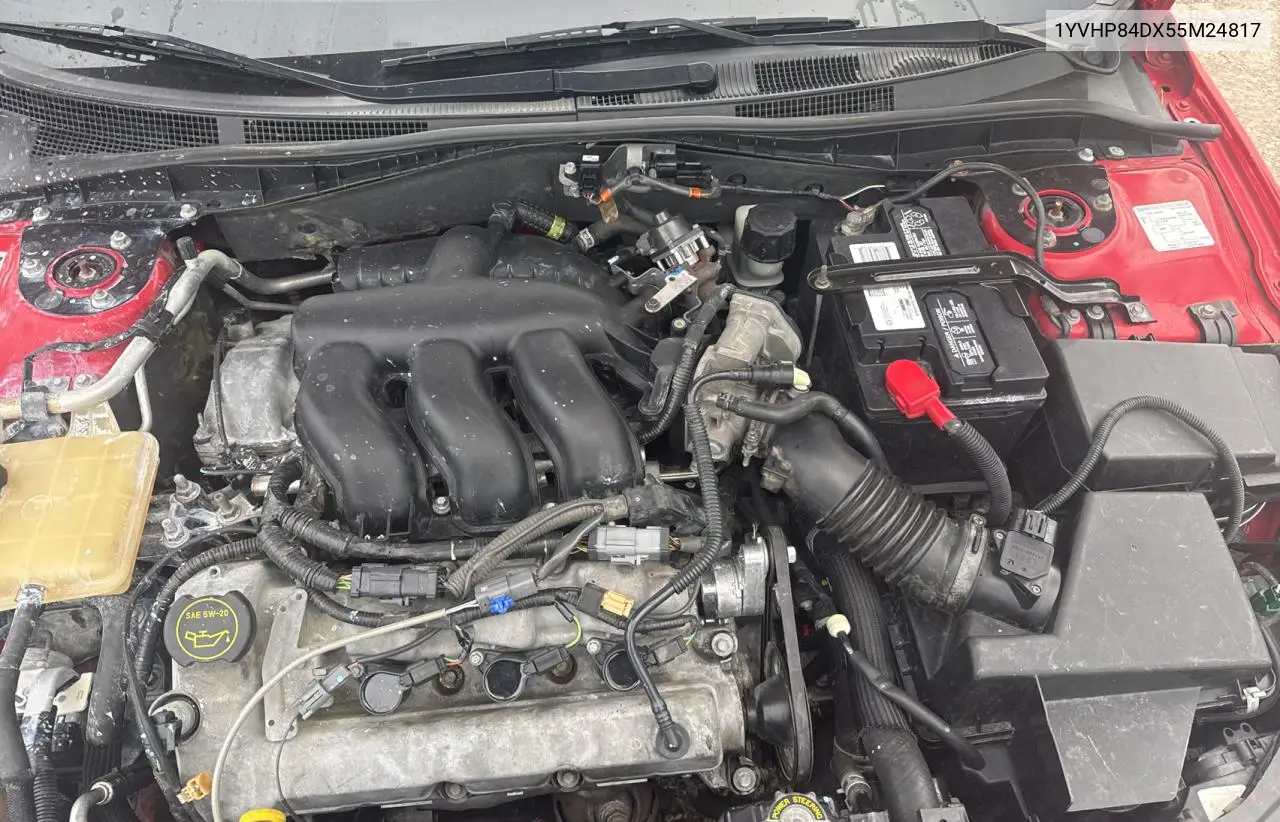 2005 Mazda 6 S VIN: 1YVHP84DX55M24817 Lot: 62428665