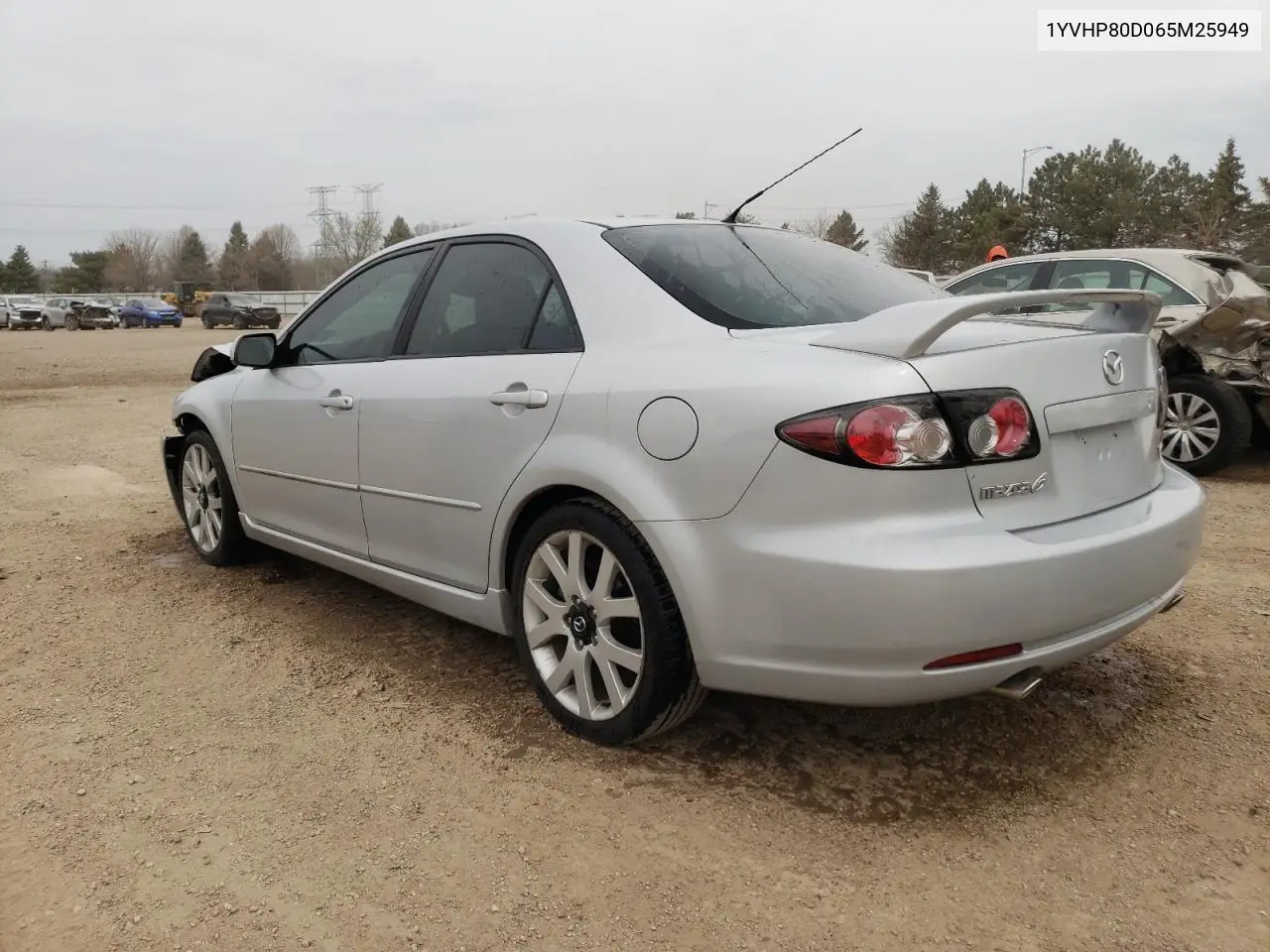 2006 Mazda 6 S VIN: 1YVHP80D065M25949 Lot: 53454375