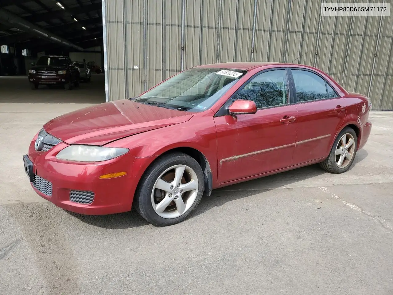 2006 Mazda 6 S VIN: 1YVHP80D665M71172 Lot: 54626835