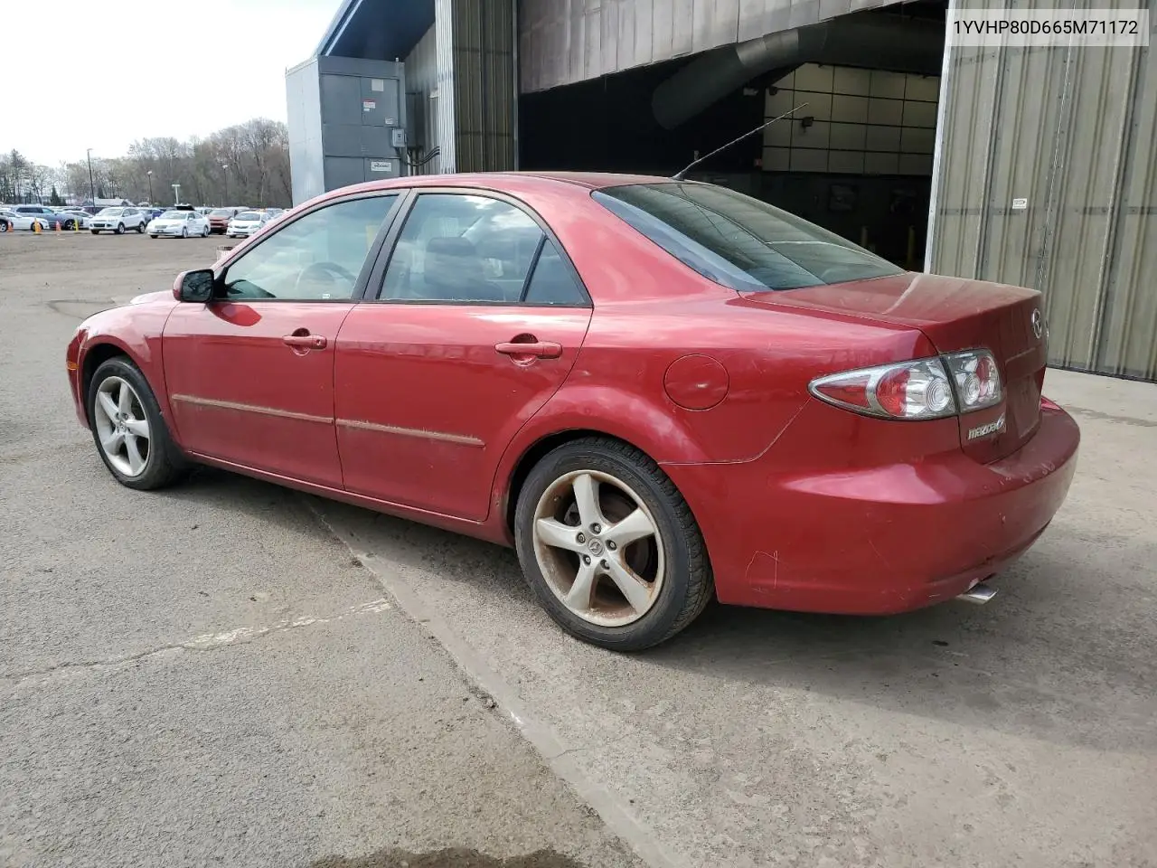 2006 Mazda 6 S VIN: 1YVHP80D665M71172 Lot: 54626835